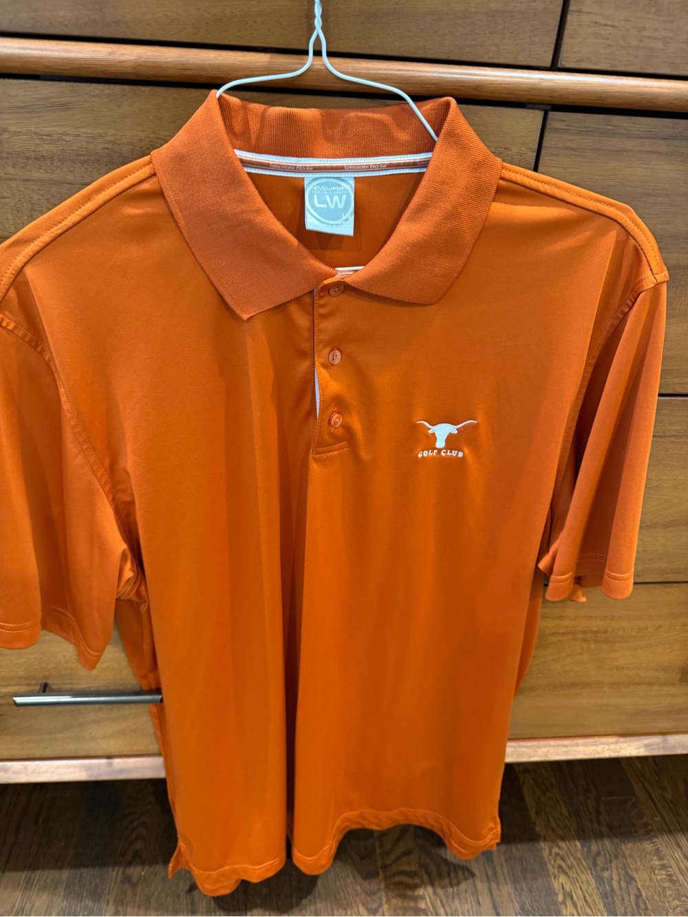 UT Club Men's Orange Polo Shirt